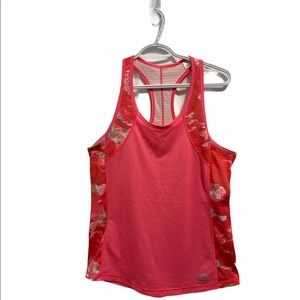 Adidas Climalite racer back pink tank top M